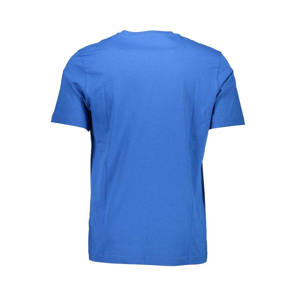 Diesel Blue Cotton Men T-Shirt - Hilstor