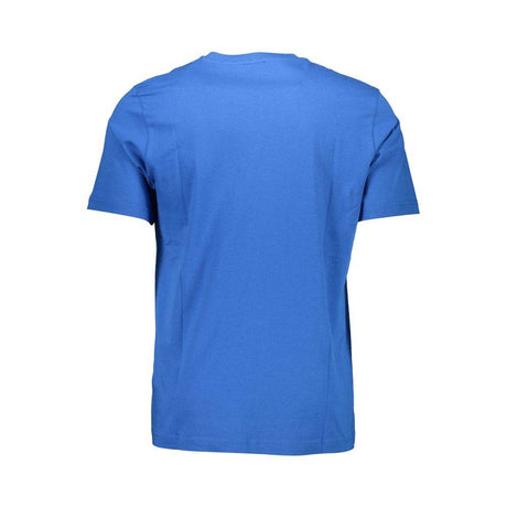 Diesel Blue Cotton Men T-Shirt - Hilstor