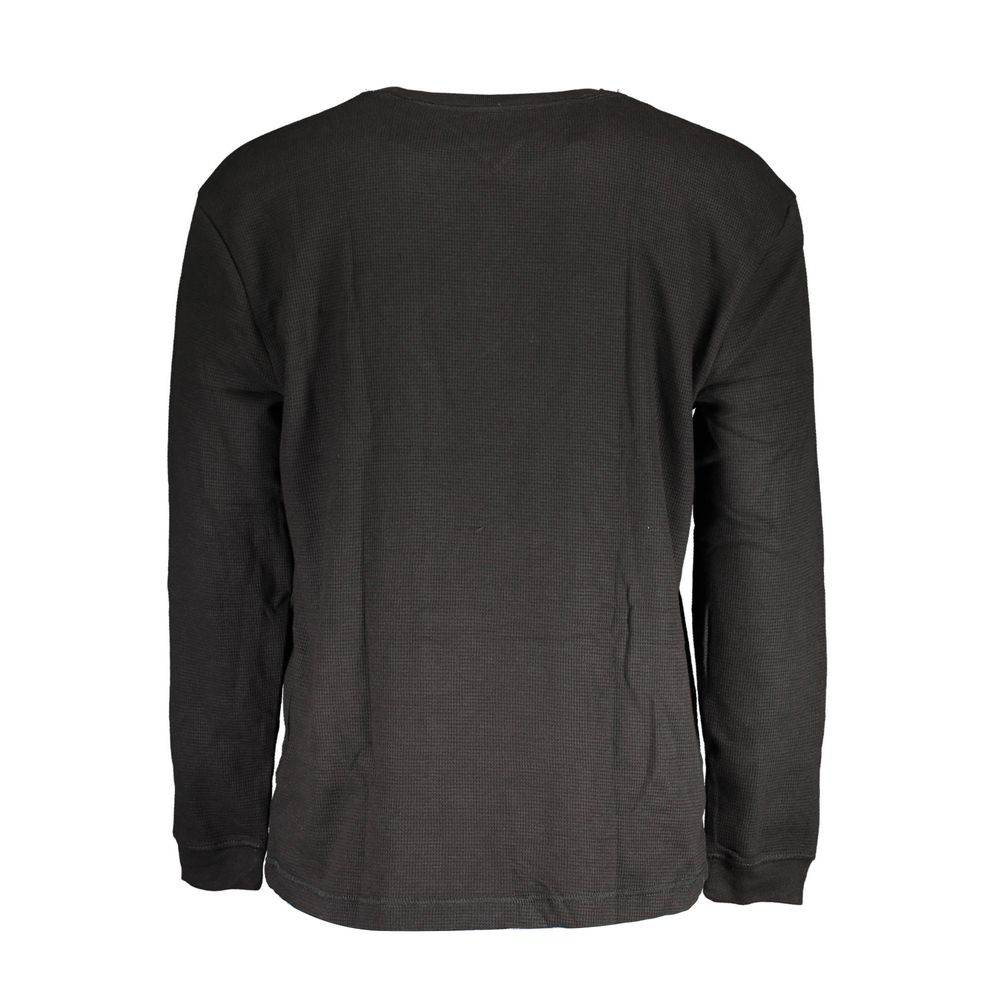 Tommy Hilfiger Black Cotton Men Sweater - Hilstor