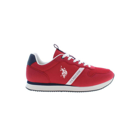 U.S. POLO ASSN. Red Polyester Men Sneaker - Hilstor