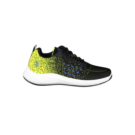 U.S. POLO ASSN. Black Polyester Men Sneaker - Hilstor
