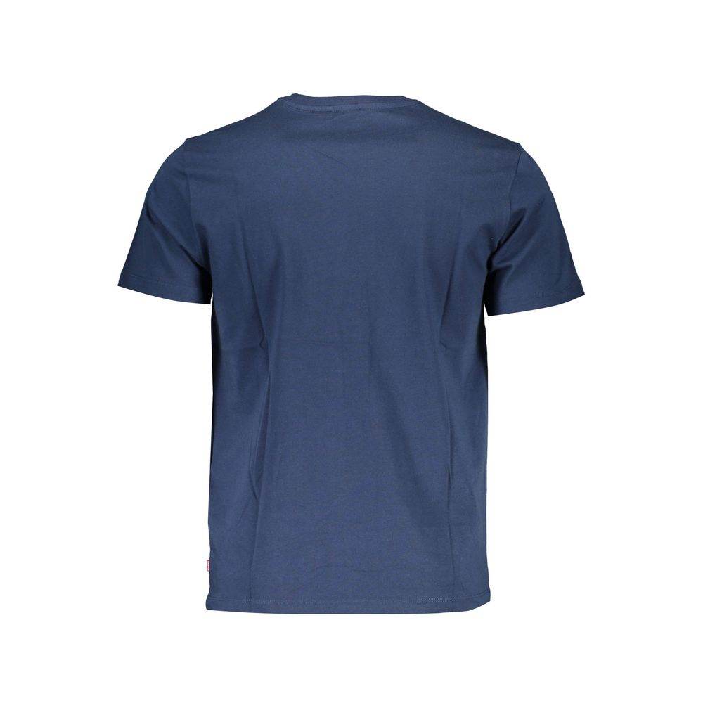 Levi's Blue Cotton Men T-Shirt - Hilstor