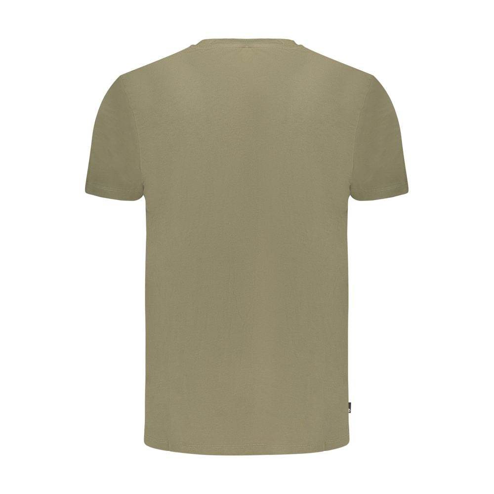 Timberland Green Cotton Men T-Shirt - Hilstor