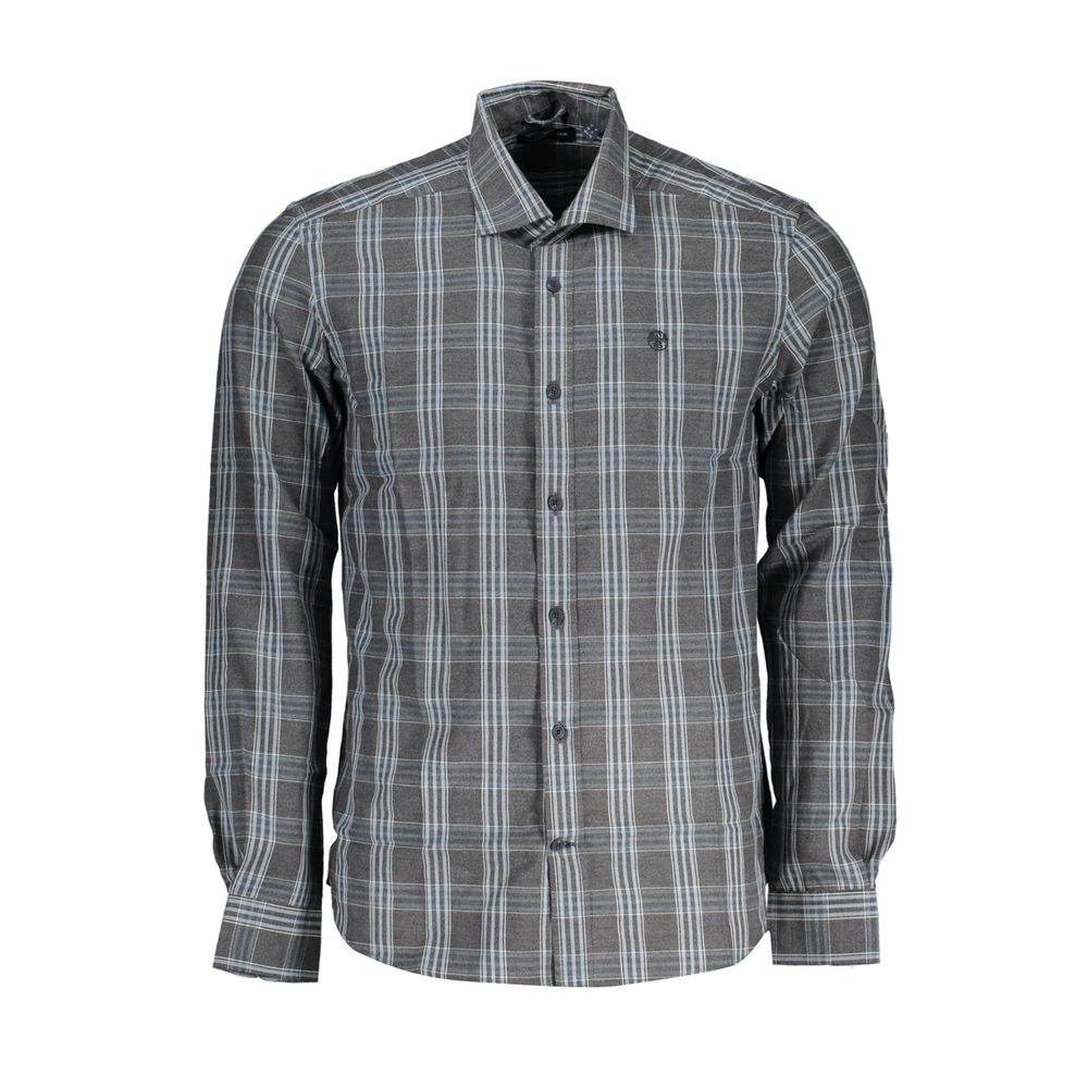 North Sails Brown Cotton Men Shirt - Hilstor