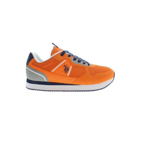 U.S. POLO ASSN. Orange Polyester Men Sneaker - Hilstor