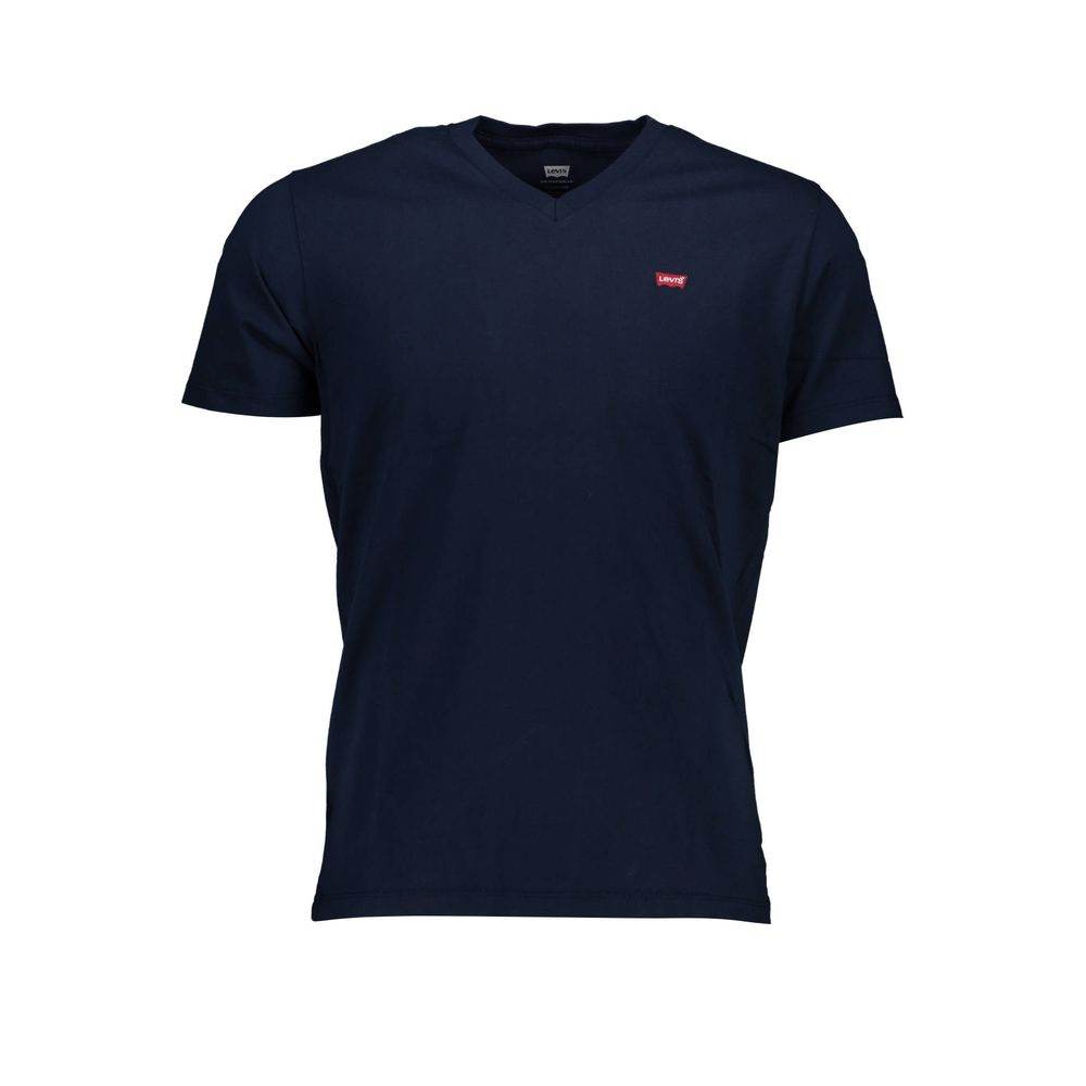 Levi's Blue Cotton Men T-Shirt - Hilstor