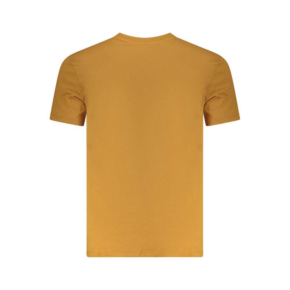 Timberland Brown Cotton Men T-Shirt - Hilstor
