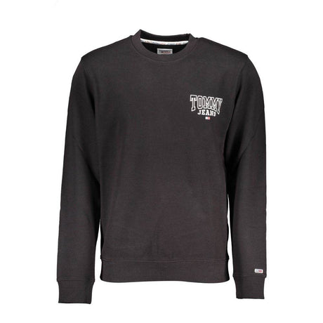 Tommy Hilfiger Black Cotton Men Sweater - Hilstor