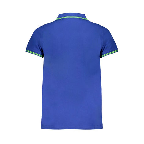 Norge 1963 blå bomuld poloshirt