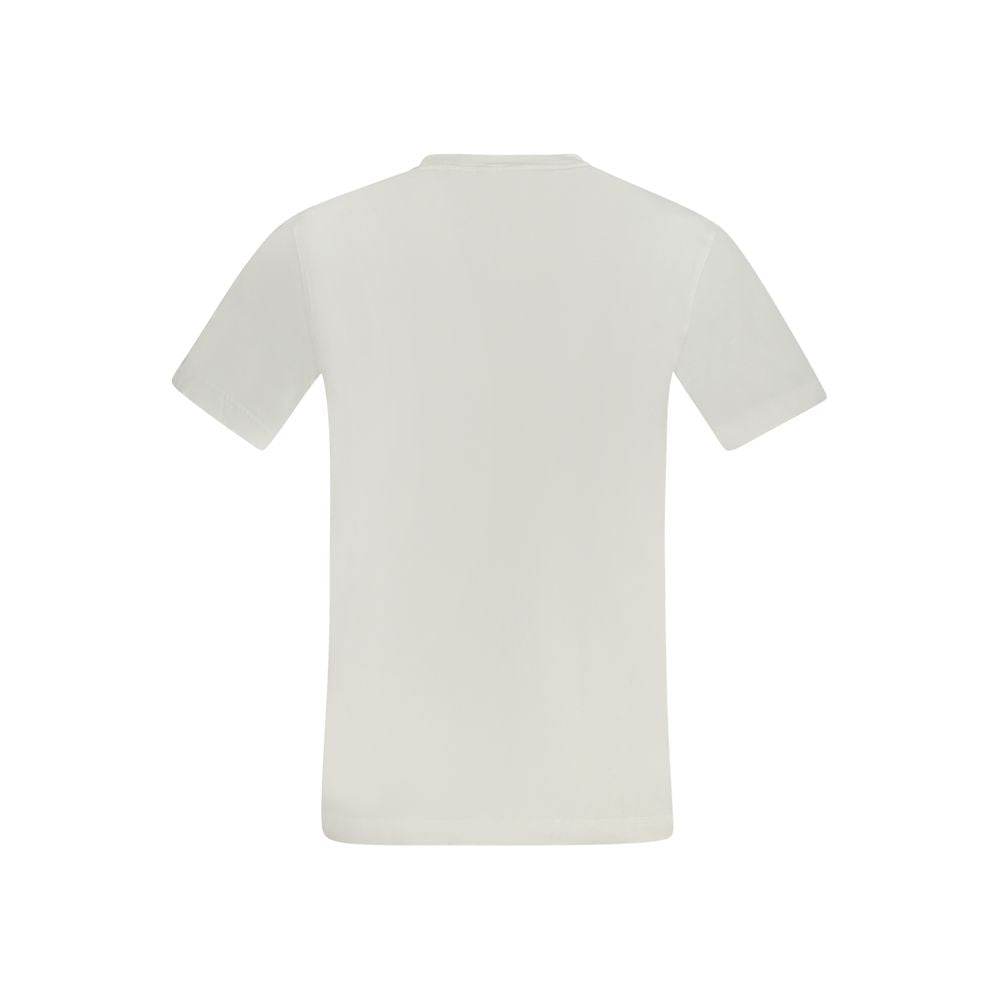 Calvin Klein White Cotton Men T-Shirt - Hilstor