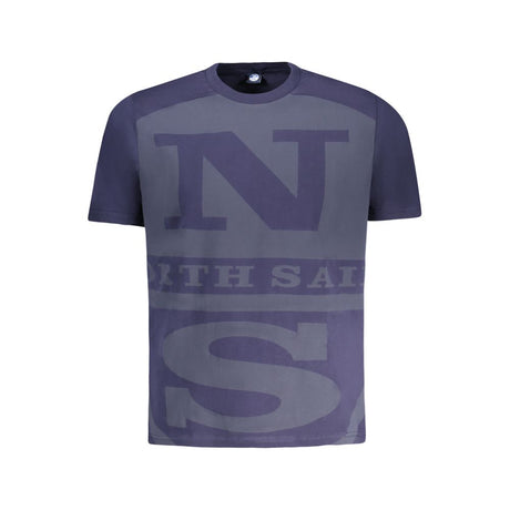 North Sails blå bomuld herre T-shirt