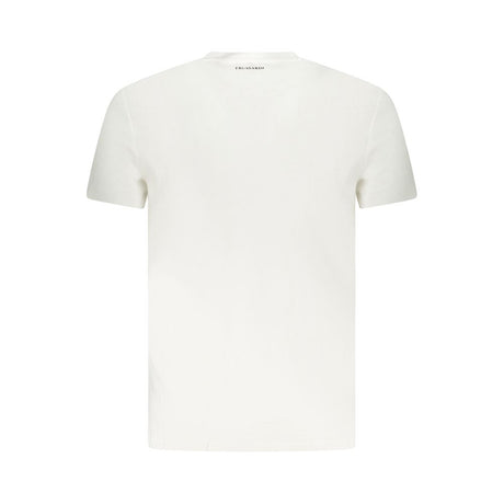Trussardi hvid bomuld herre T-shirt