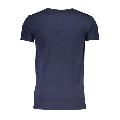 Cavalli klasse blå bomuld T-shirt