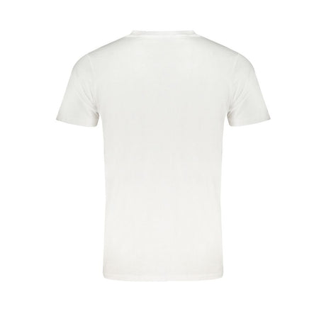 Norge 1963 hvid bomuld T-shirt