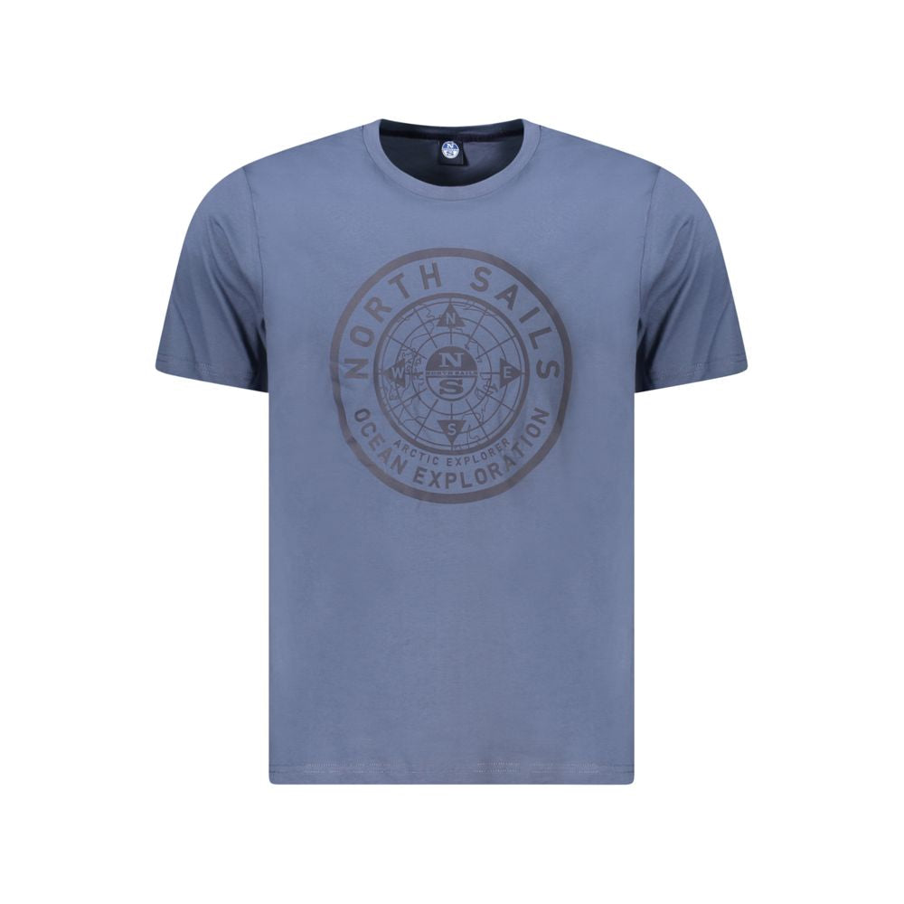 North Sails blå bomuld herre T-shirt