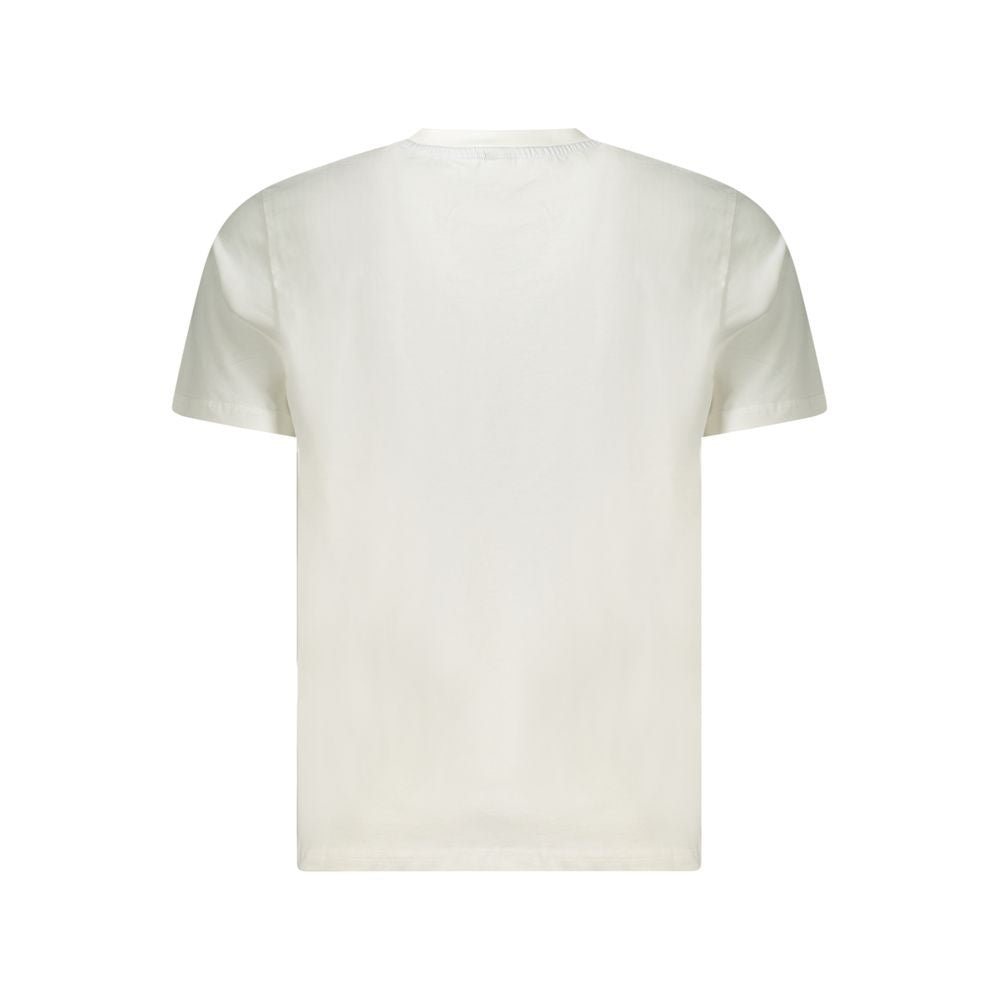 North Sails Hvid T-shirt til mænd i bomuld