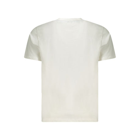 North Sails Hvid T-shirt til mænd i bomuld