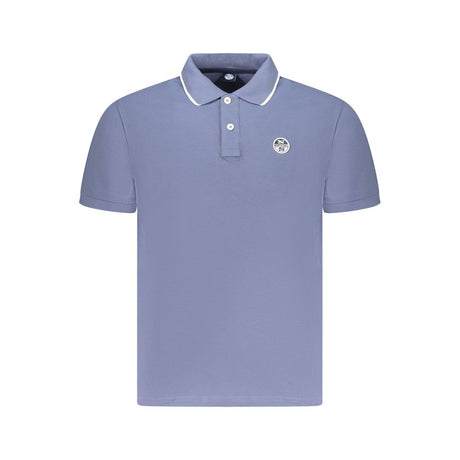 North Sails Blå Bomuld Polo Shirt til mænd