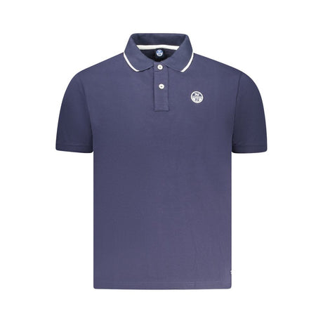 North Sails Blå Bomuld Polo Shirt til mænd