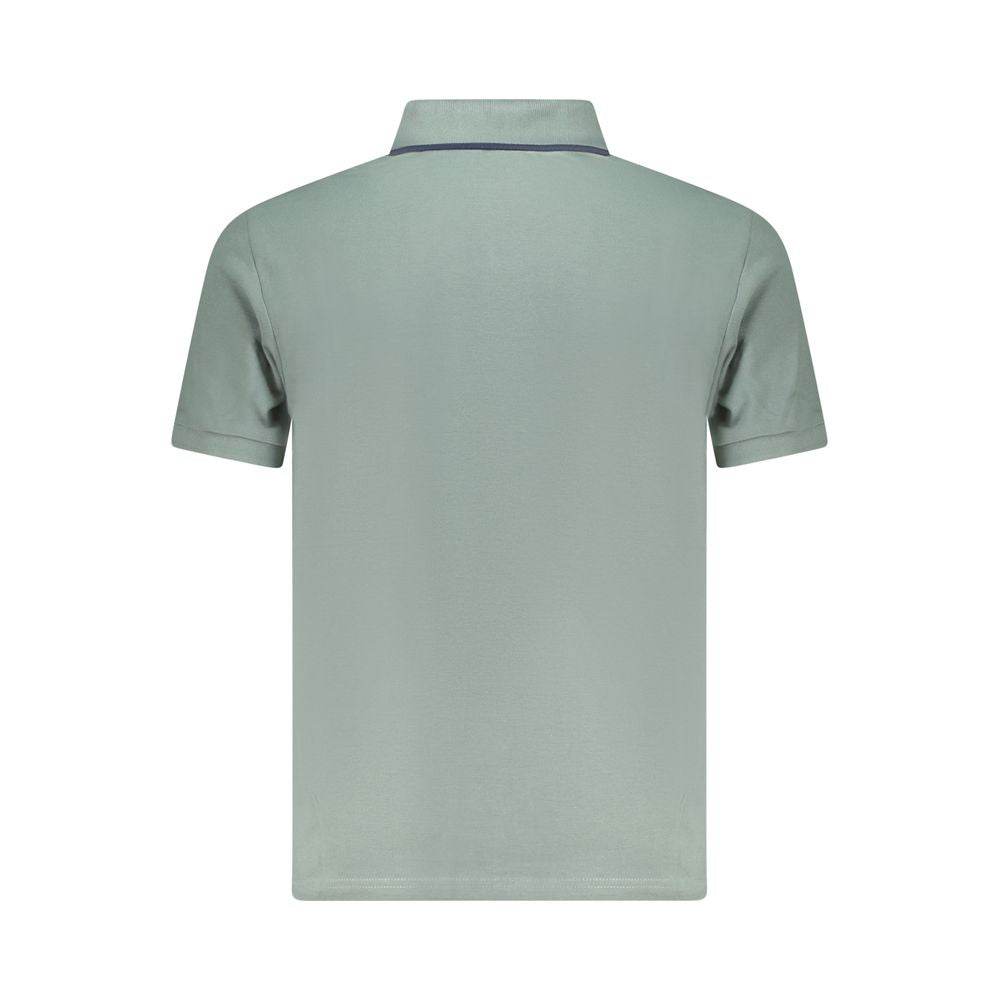 North Sails Green Cotton Men Polo Shirt - Hilstor