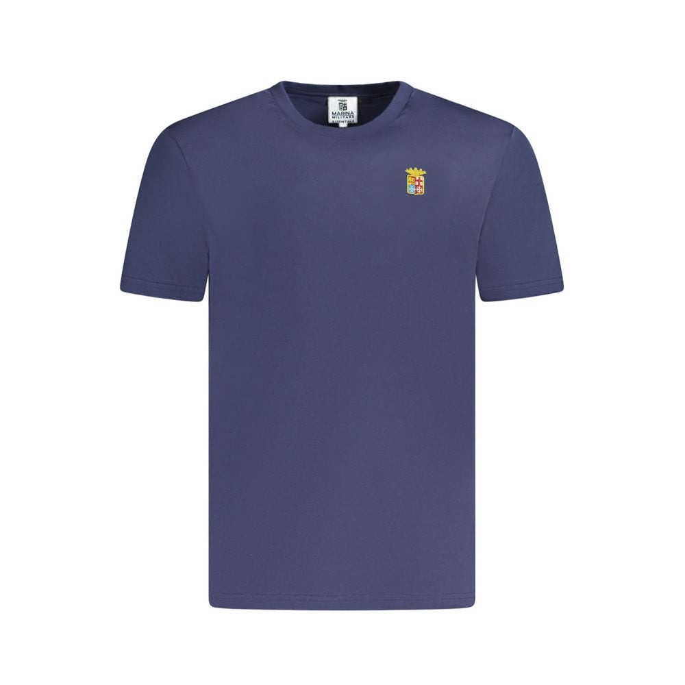 Marina Militare blå bomuld T-shirt