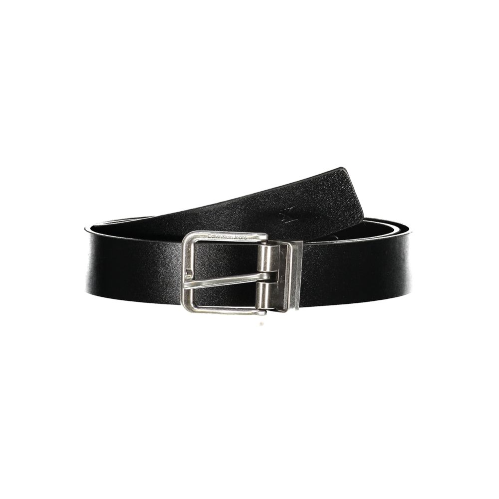 Calvin Klein sort læder bælte til mænd