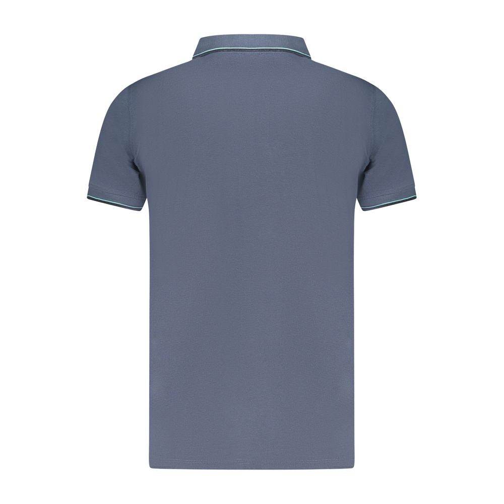 Norway 1963 Blue Cotton Polo Shirt - Hilstor