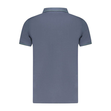 Norway 1963 Blue Cotton Polo Shirt - Hilstor