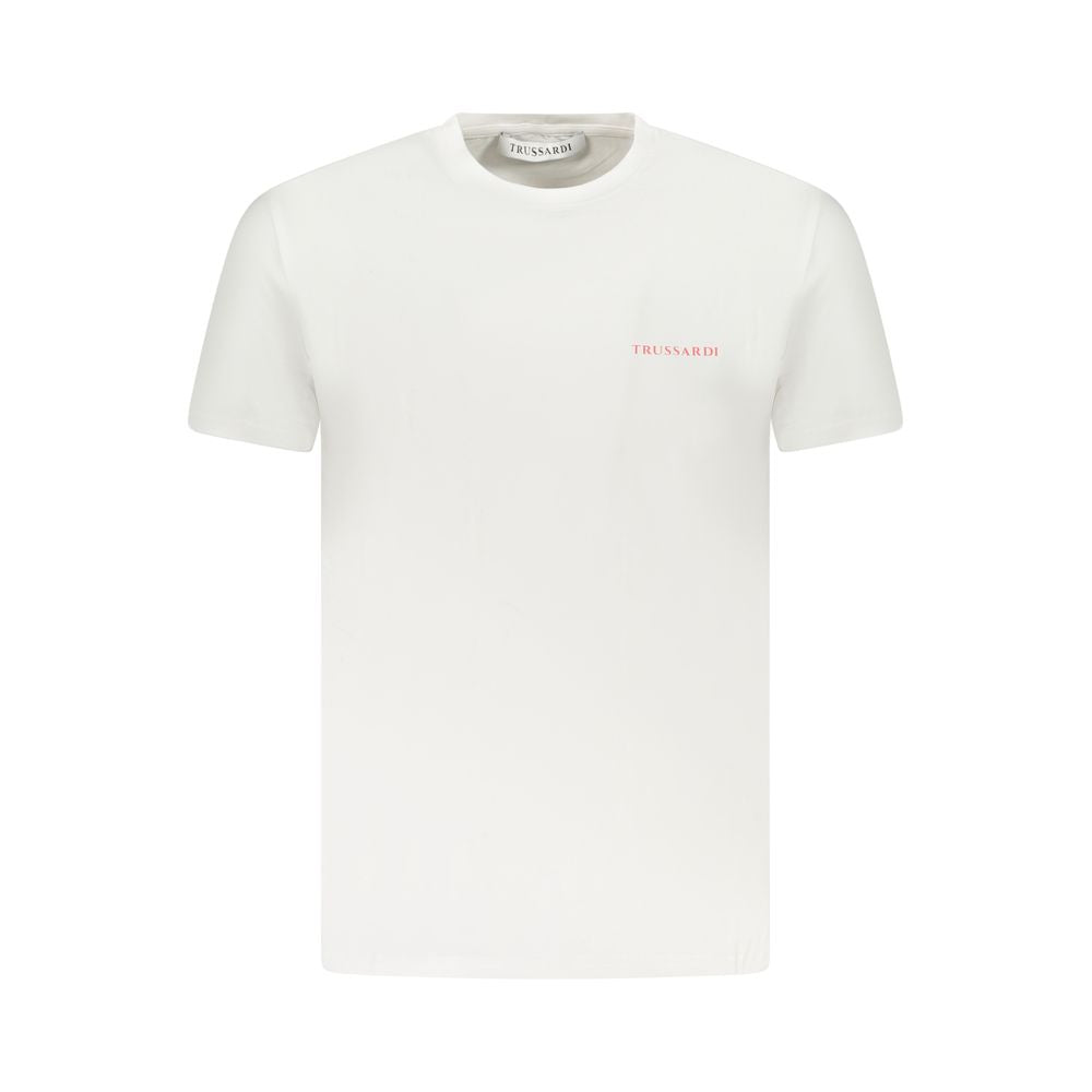 Trussardi hvid bomuld herre T-shirt
