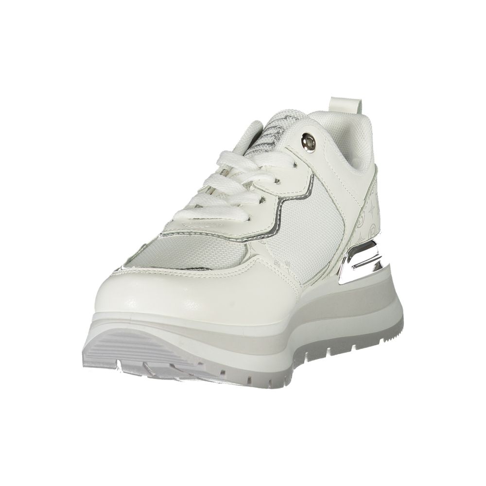 Laura Biagiotti Hvid Polyester Sneaker til kvinder