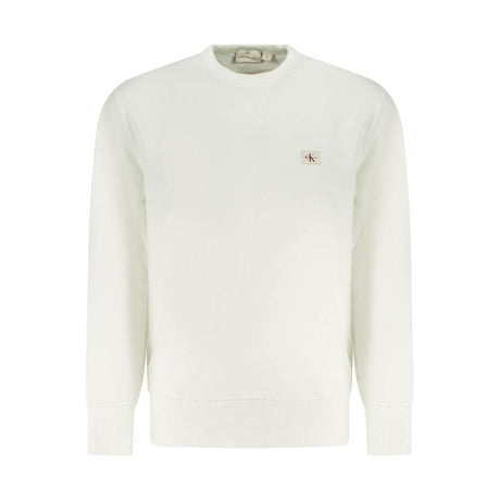 Calvin Klein White Cotton Men Sweater - Hilstor