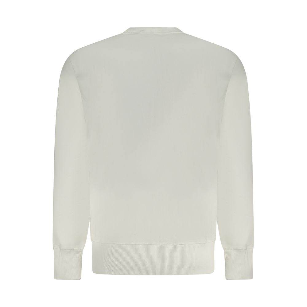 Calvin Klein White Cotton Men Sweater - Hilstor