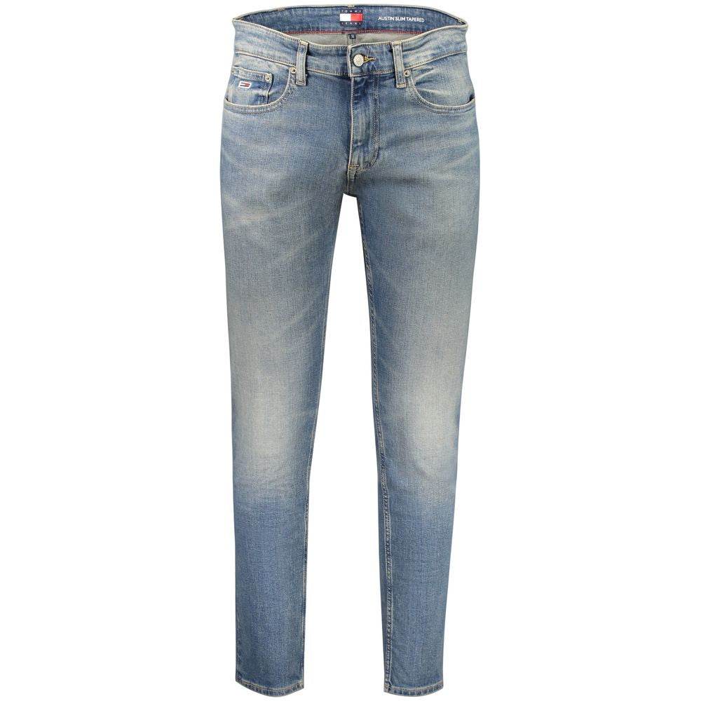 Tommy Hilfiger Blue Cotton Men Jeans - Hilstor