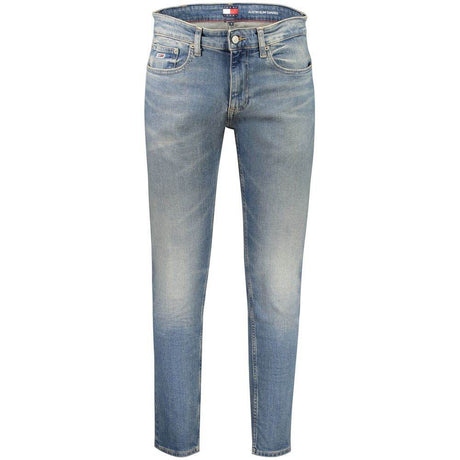 Tommy Hilfiger Blue Cotton Men Jeans - Hilstor