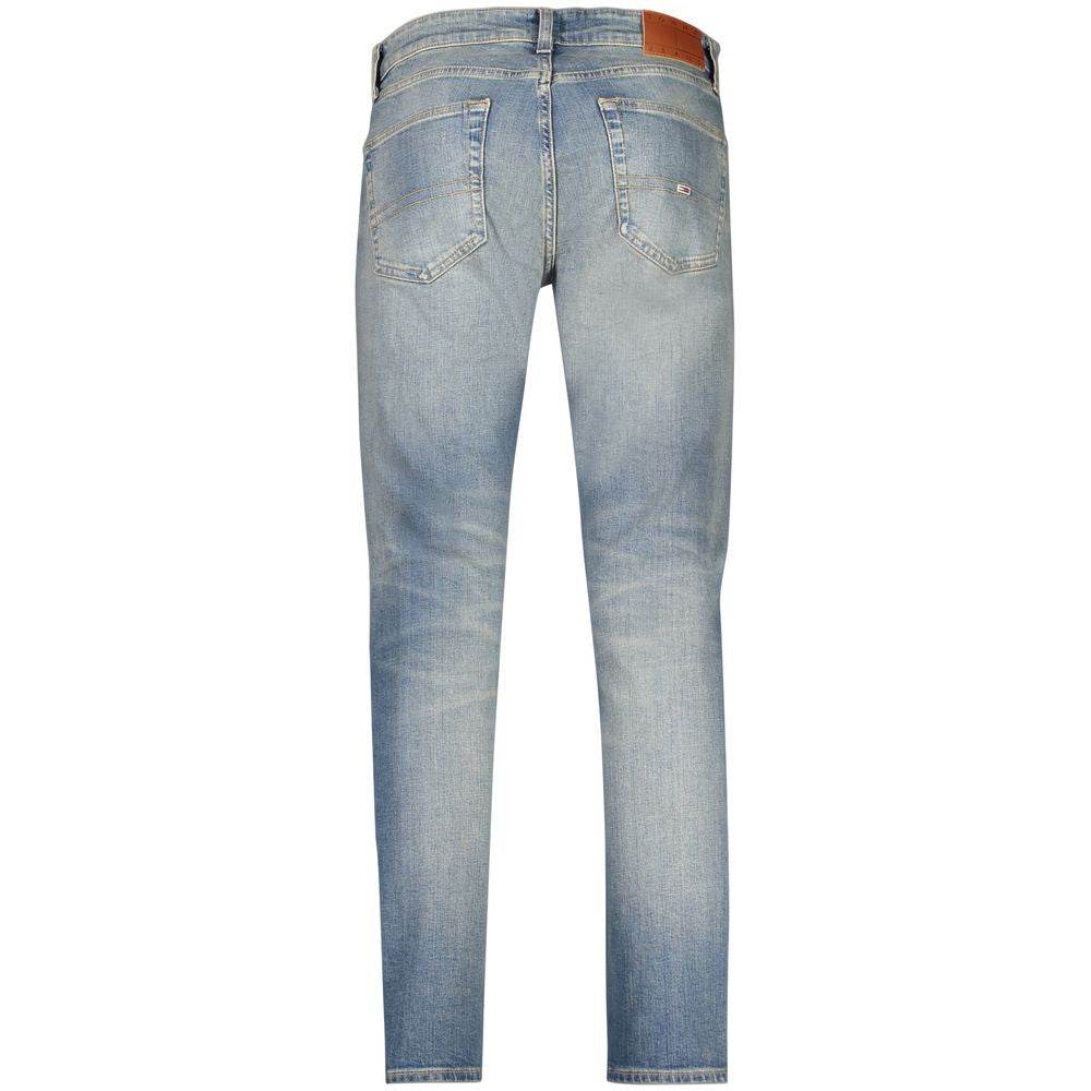Tommy Hilfiger Blue Cotton Men Jeans - Hilstor
