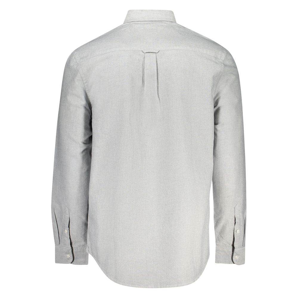 Tommy Hilfiger Gray Cotton Men Shirt - Hilstor