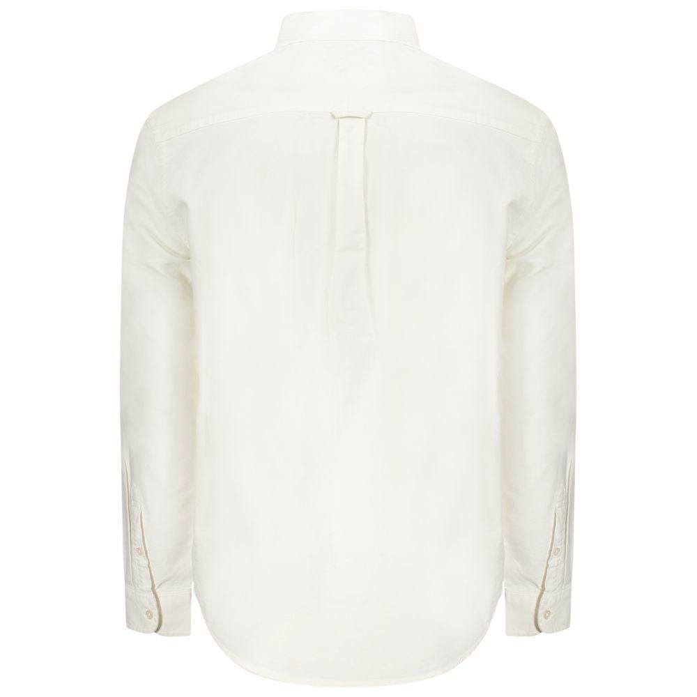 Tommy Hilfiger White Cotton Men Shirt - Hilstor