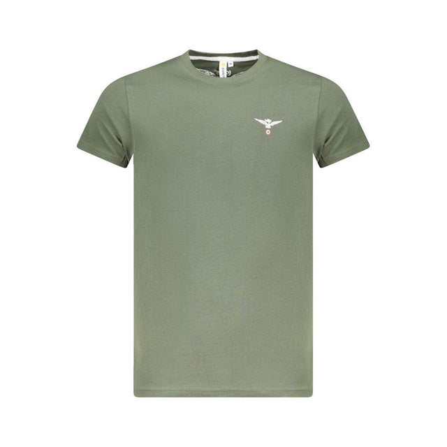 Accademia Militare Green Cotton T-Shirt - Hilstor