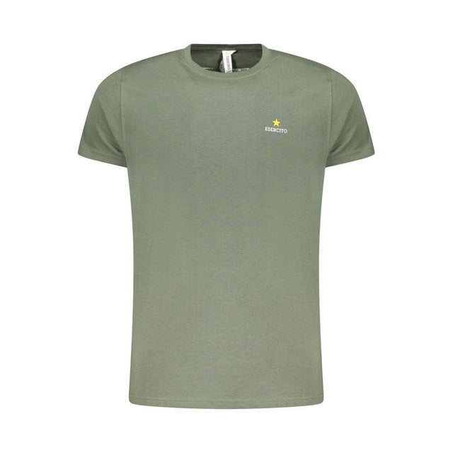 Esercito 1659 Green Cotton T-Shirt - Hilstor