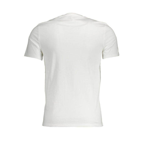 Guess Jeans White Cotton T-Shirt - Hilstor