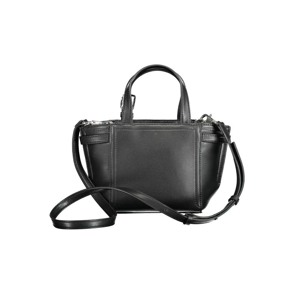 Calvin Klein Black Polyester Handbag - Hilstor