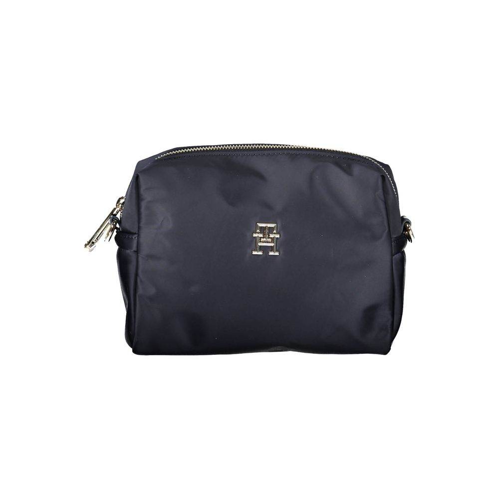 Tommy Hilfiger Blue Polyester Handbag - Hilstor