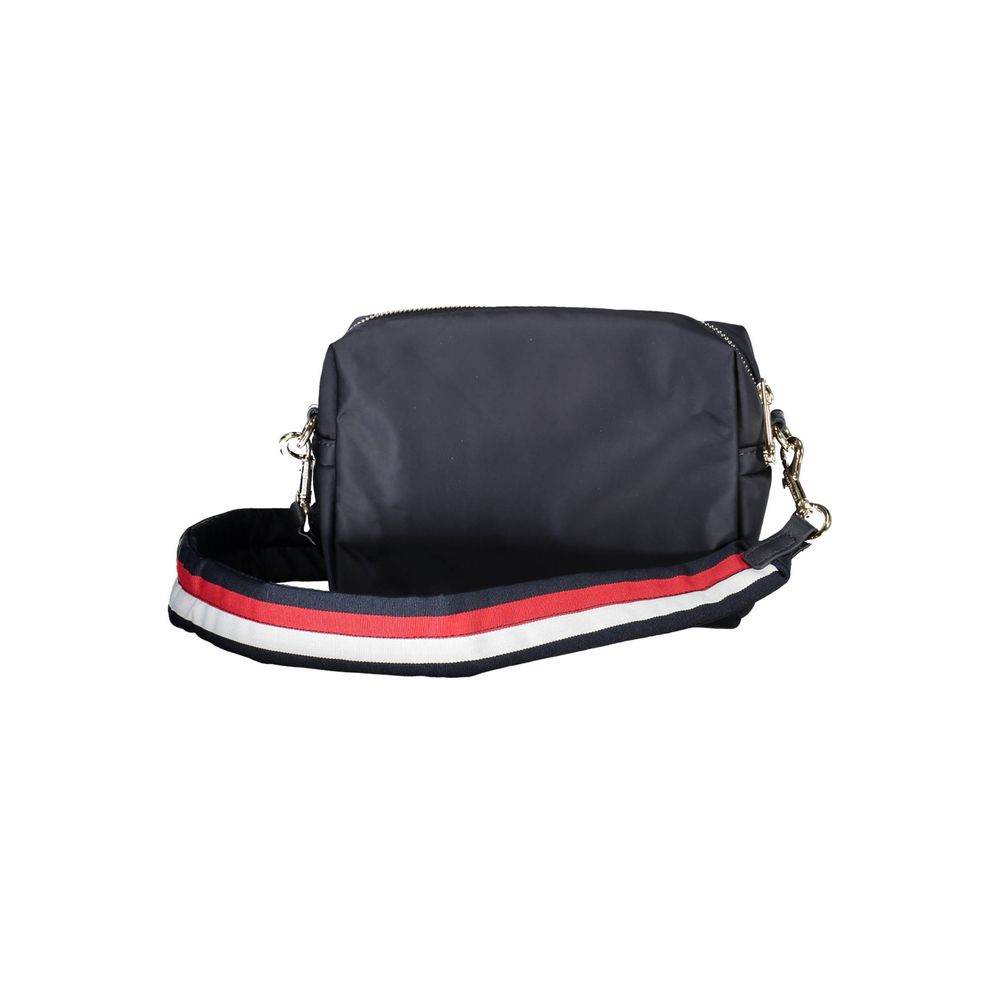 Tommy Hilfiger Blue Polyester Handbag - Hilstor