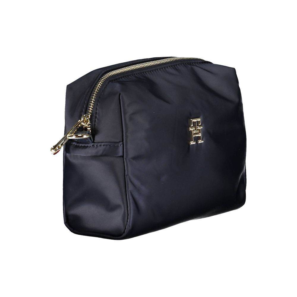 Tommy Hilfiger Blue Polyester Handbag - Hilstor