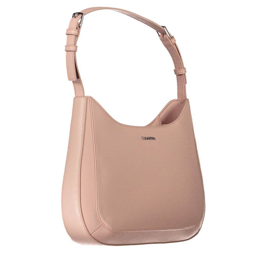 Calvin Klein Pink Polyester Handbag - Hilstor