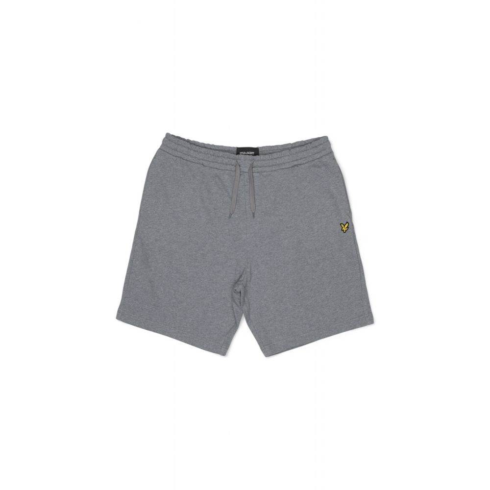 Lyle & Scott Gray Cotton Bermuda - Hilstor