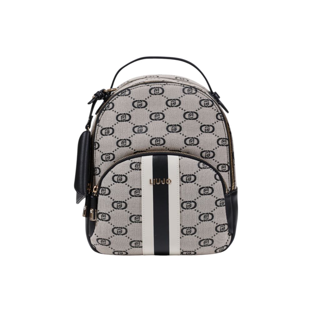 Liu Jo Black Polyester Backpack