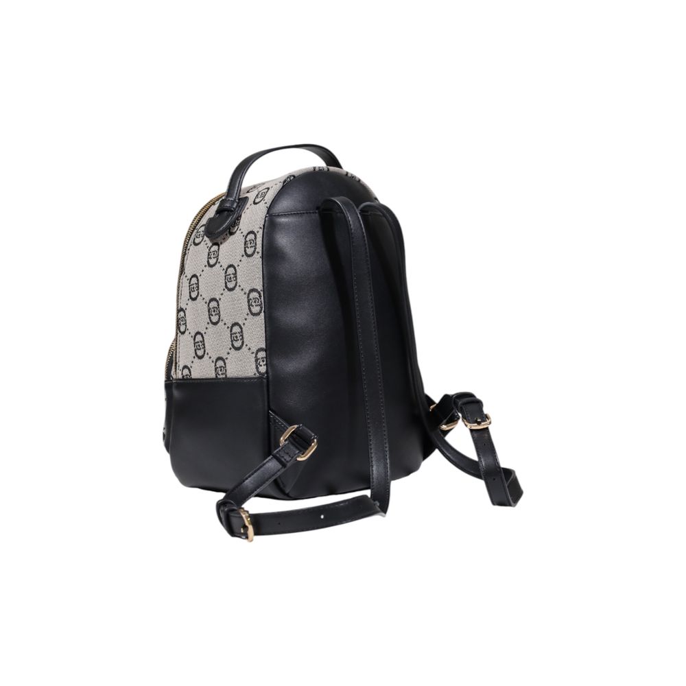 Liu Jo Black Polyester Backpack