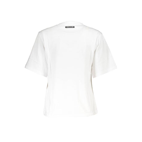Cavalli Class White Cotton Tops & T-Shirt