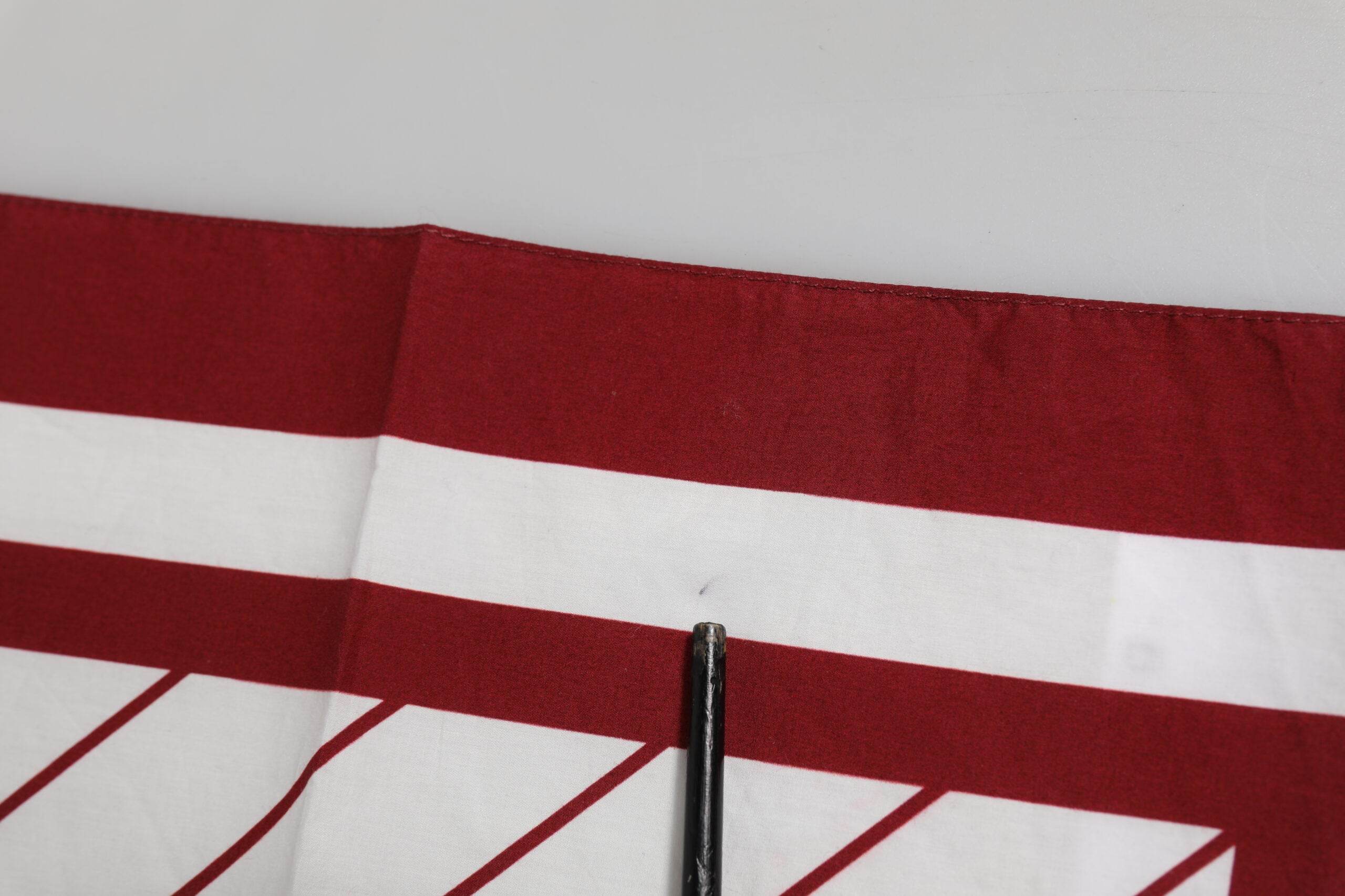 Dolce & Gabbana White Red DG Logo Square Men Foulard Scarf - Hilstor